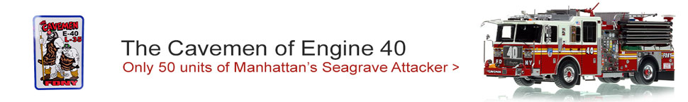 Order your FDNY Seagrave Engine 40 in 1:50 scale today!