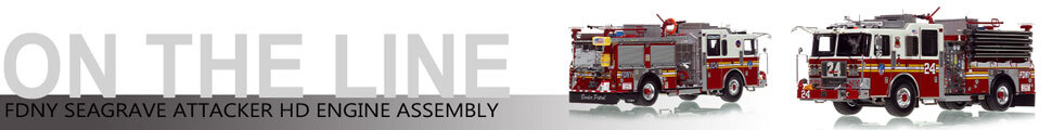 FDNY 2021-2022 Seagrave Engine scale model assembly line pictures FDNY 2021-2022 Seagrave Engine scale model assembly line pictures