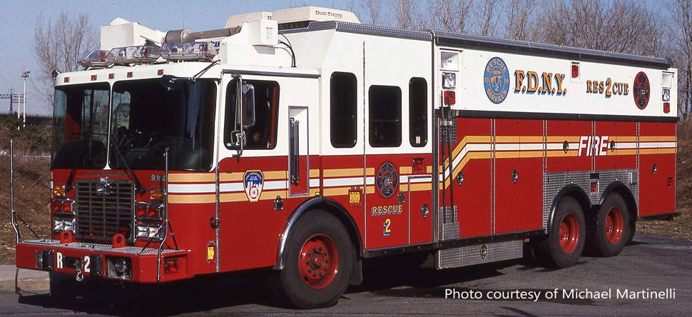 FDNY 1996 HME Rescue 2 courtesy of Michael Martinelli