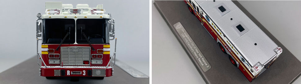 1:50 scale FDNY 1996 HME Rescue 3 close up pictures 1-2