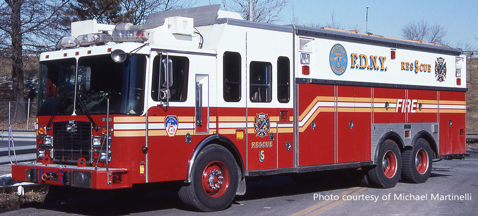 FDNY 1996 HME Rescue 5 courtesy of Michael Martinelli