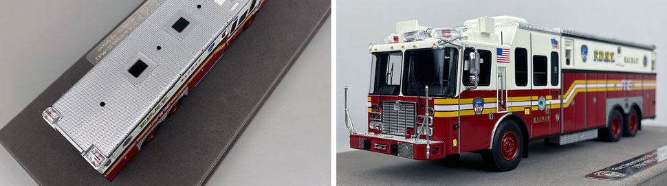 1:50 scale FDNY 1996 HME HazMat close up pictures 3-4