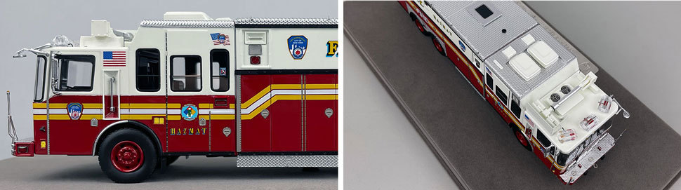 1:50 scale FDNY 1996 HME HazMat close up pictures 5-6