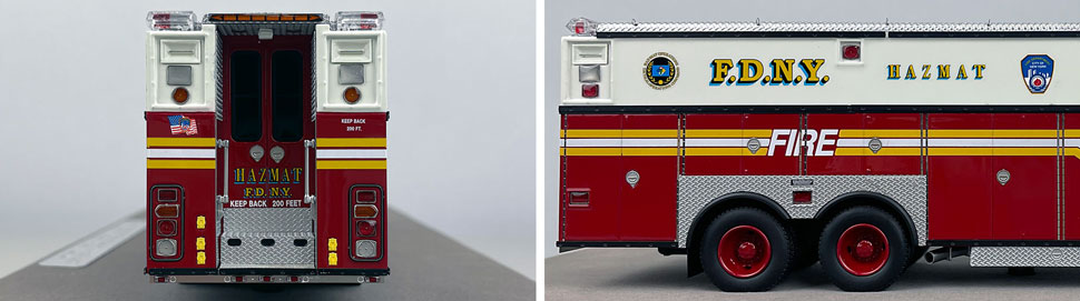 1:50 scale FDNY 1996 HME HazMat close up pictures 9-10