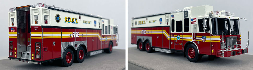 1:50 scale FDNY 1996 HME HazMat close up pictures 11-12