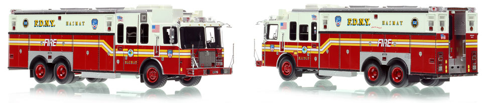 FDNY's 1996 HME HazMat is a museum grade 1:50 scale model