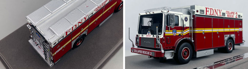 1:50 scale FDNY 2005 Collapse Rescue 2 close up pictures 3-4