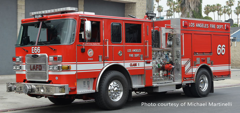 L.A.F.D Pierce Engine 66 courtesy of Michael Martinelli