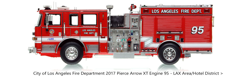 Order your LAFD 2017 Pierce Arrow XT Engine 95 in 1:50 scale today!