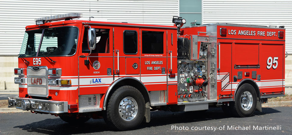 L.A.F.D Pierce Engine 95 courtesy of Michael Martinelli