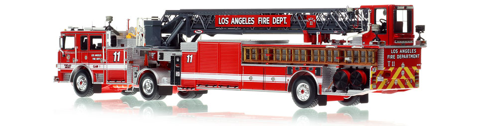 City of Los Angeles Pierce Arrow XT Truck 11 scale model is hand-crafted and intricately detailed.