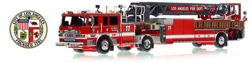 LAFD's Pierce Arrow XT Trucks in 1:50 scale are live now!