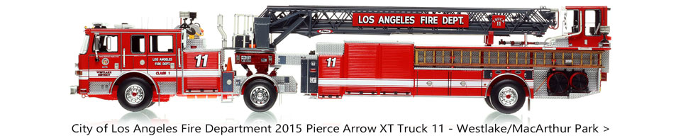 Order your LAFD 2015 Pierce Arrow XT Truck 11 in 1:50 scale today!