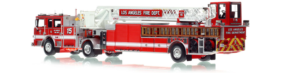 City of Los Angeles Pierce Arrow XT Truck 15 scale model is hand-crafted and intricately detailed.