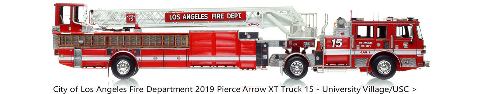 Order your LAFD 2019 Pierce Arrow XT Truck 15 in 1:50 scale today!