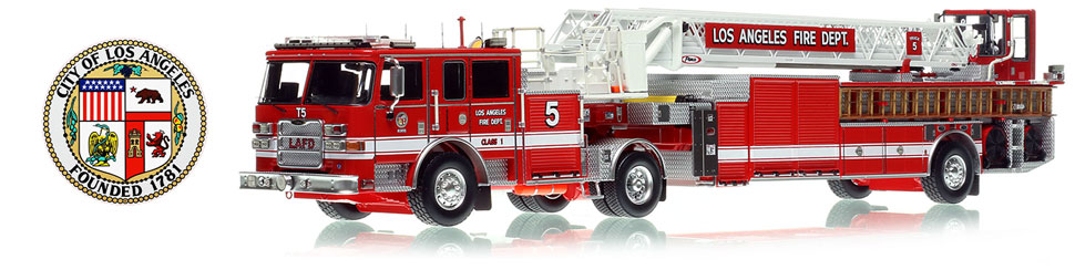 LAFD's Pierce Arrow XT Trucks in 1:50 scale are live now!