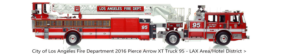 Order your LAFD 2016 Pierce Arrow XT Truck 95 in 1:50 scale today!