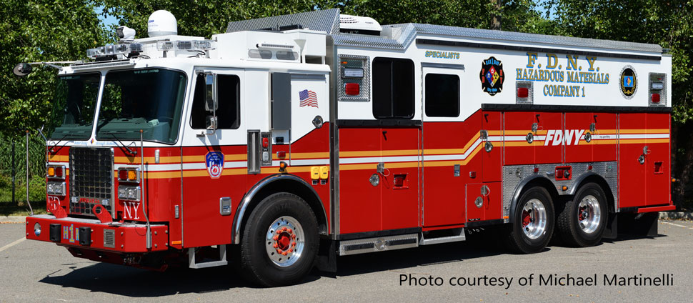 FDNY's 2022 Ferrara Haz-Mat 1 courtesy of Michael Martinelli