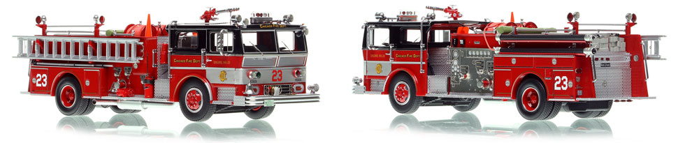 Take home a Classic Ward LaFrance...Chicago's 1973 Engine Co. 23