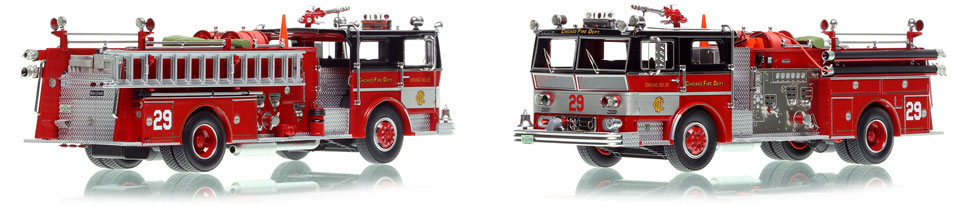 Take home a Classic Ward LaFrance...Chicago's 1973 Engine Co. 29