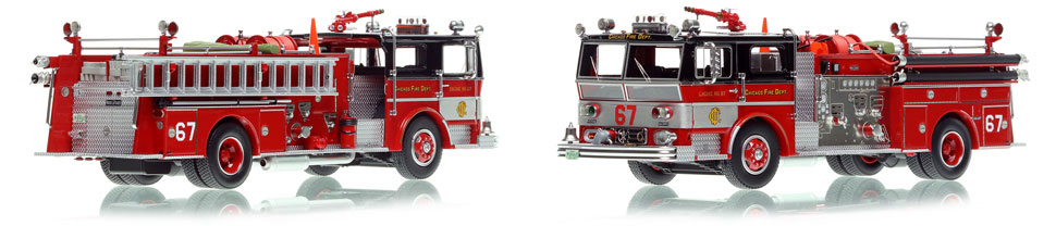 Take home a Classic Ward LaFrance...Chicago's 1973 Engine Co. 67