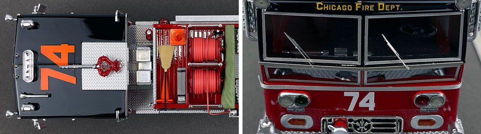 Fire Replicas Chicago Fire Department 1973 Ward LaFrance