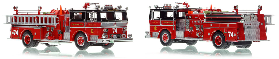 Take home a Classic Ward LaFrance...Chicago's 1973 Engine Co. 74