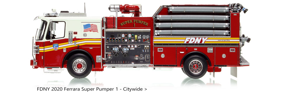 Order your FDNY Super Pumper in 1:50 scale today!