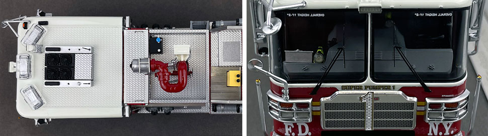 1:50 scale FDNY 2020 Ferrara Super Pumper 1 close up pictures 11-12