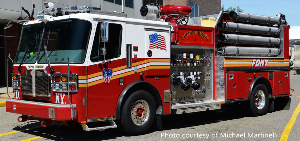 FDNY's 2020 Ferrara Super Pumper courtesy of Michael Martinelli