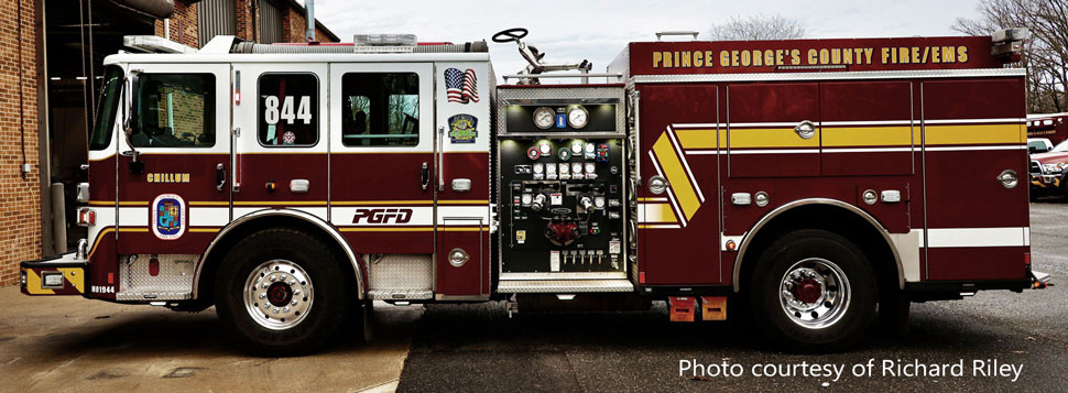 PGFD Pierce Engine 44 courtesy of Richard Riley