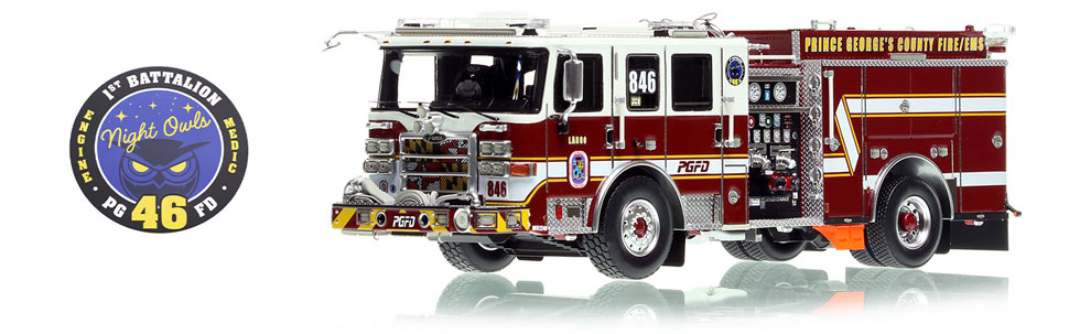 PGFD's 2021-2022 Pierce Enforcer Engines in 1:50 scale are live now!