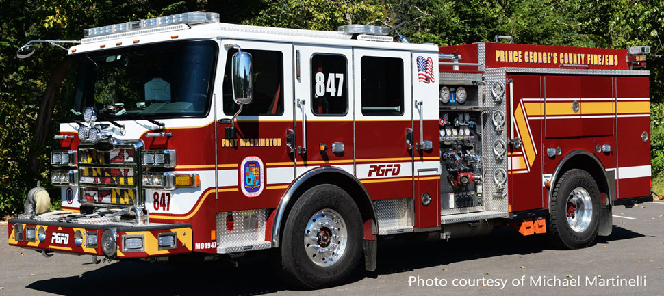 PGFD Pierce Engine 47 courtesy of Michael Martinelli