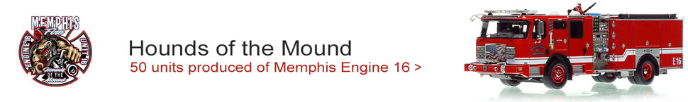 Order your Memphis Fire Department 2022 E-One Typhoon Engine 16 today!