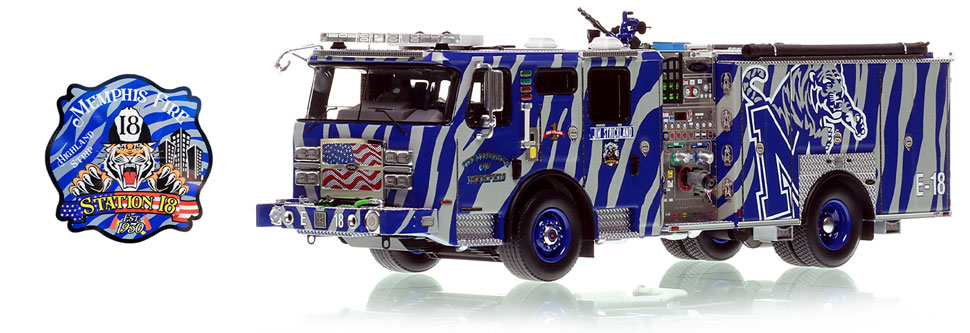 Order your Memphis Fire Department 2022 E-One Typhoon Engine 18 today!