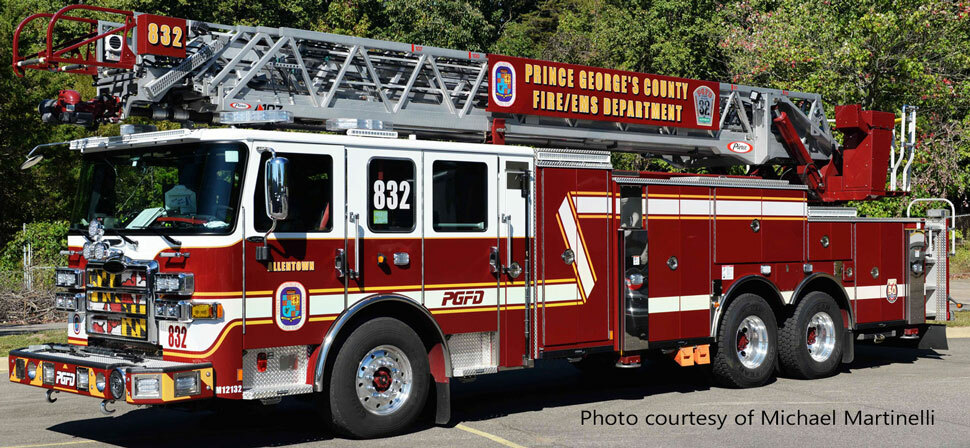 PGFD Pierce Truck 32 courtesy of Michael Martinelli