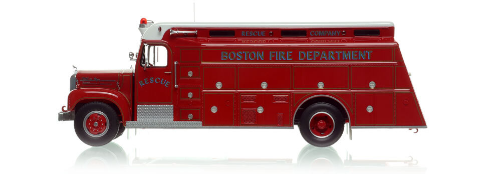 Limited to only 75 units, the Boston Mack B Rescue is highly collectible