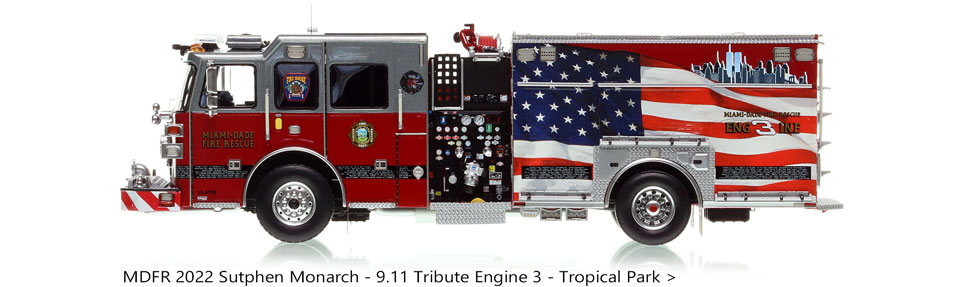 Order your Miami-Dade Fire Rescue Sutphen Engine 3 today!