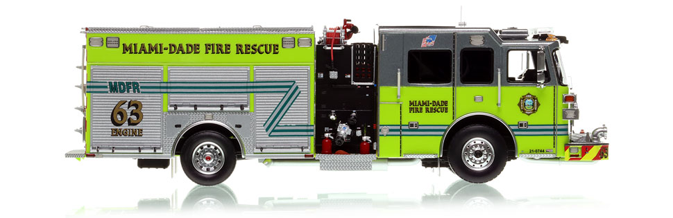 Order your Miami-Dade Fire Rescue Sutphen Engine 63 today!