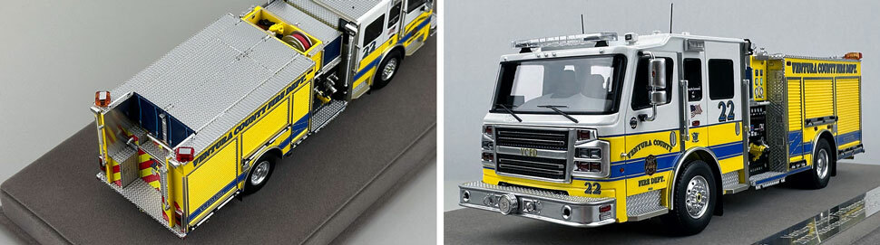 Ventura County Engine 22 1:50 scale model close up pictures 3-4