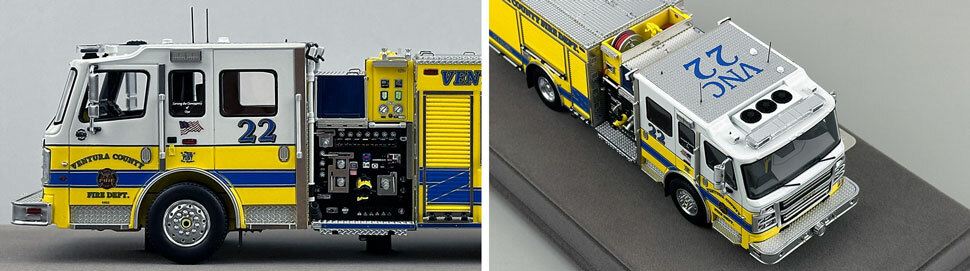 Ventura County Engine 22 1:50 scale model close up pictures 5-6