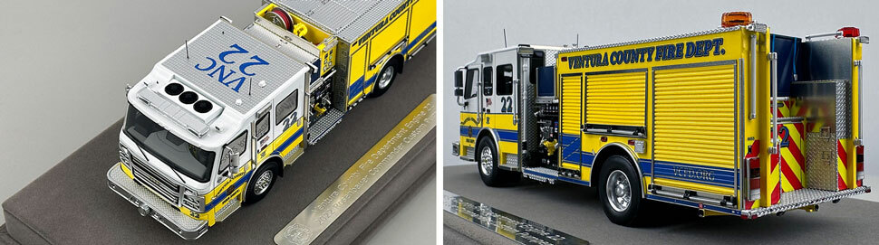 Ventura County Engine 22 1:50 scale model close up pictures 7-8