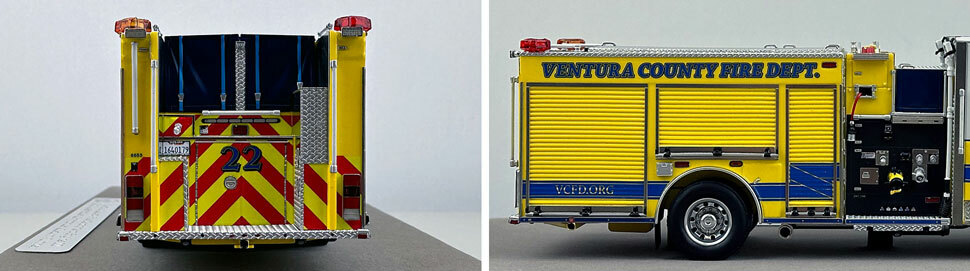 Ventura County Engine 22 1:50 scale model close up pictures 9-10