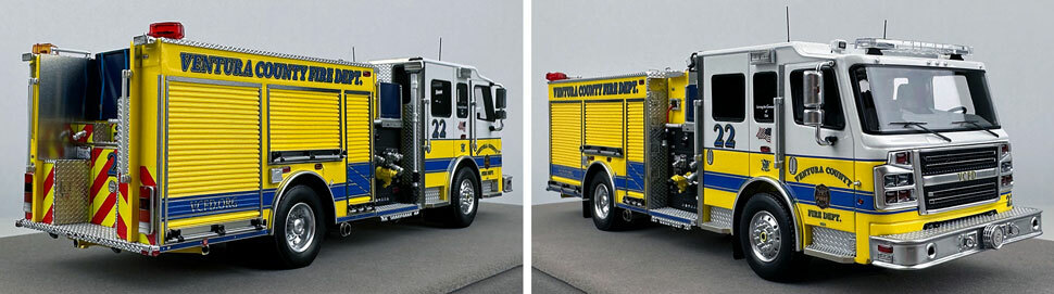 Ventura County Engine 22 1:50 scale model close up pictures 11-12