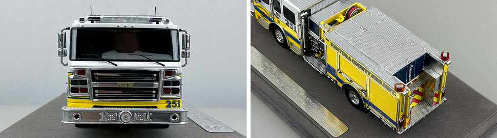 Ventura County Engine 251 1:50 scale model close up pictures 1-2