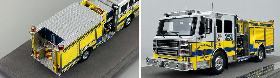 Ventura County Engine 251 1:50 scale model close up pictures 3-4