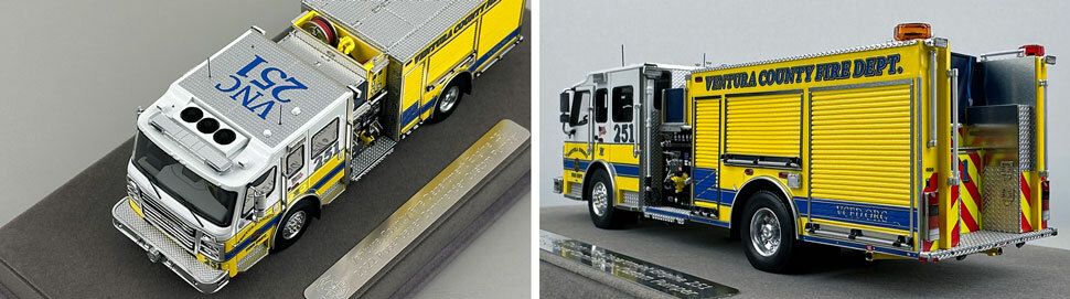 Ventura County Engine 251 1:50 scale model close up pictures 7-8