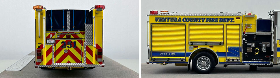 Ventura County Engine 251 1:50 scale model close up pictures 9-10