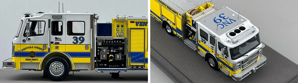 Ventura County Engine 39 1:50 scale model close up pictures 5-6