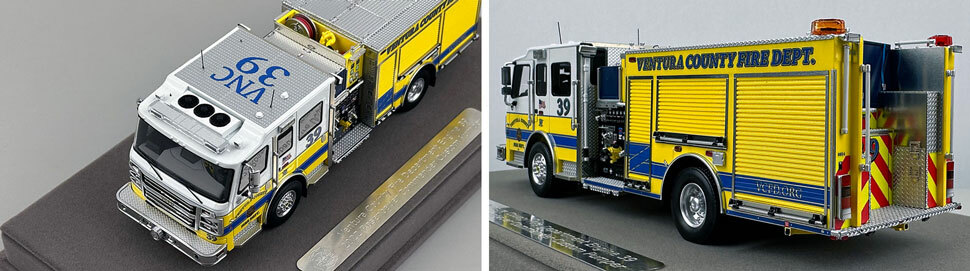 Ventura County Engine 39 1:50 scale model close up pictures 7-8